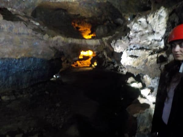 אחד משלושת החללים של המערה